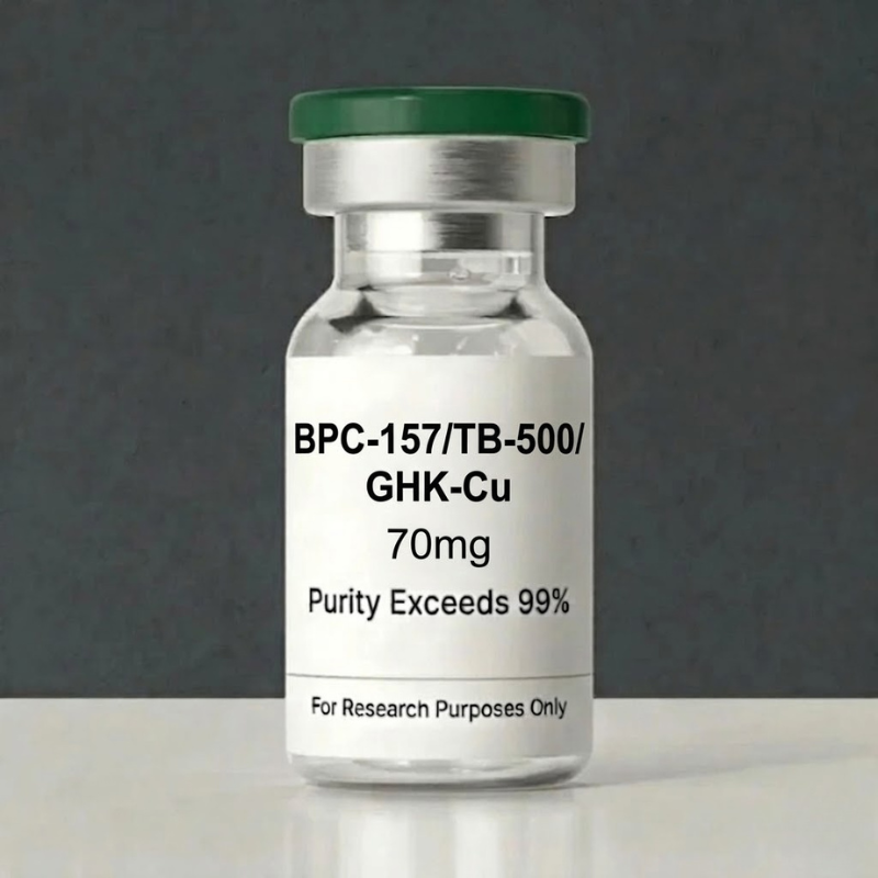 The Ultimate Recovery Blend (BPC-157/TB-500/GHK-Cu) | 70mg x 10 Vials | >99% Purity